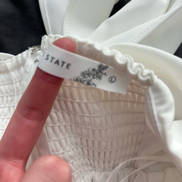 Altar’d State Rhinestone Strapless Dress - Picture 3 of 4